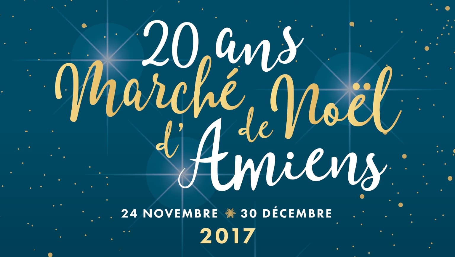 Le Marché de Noël d'Amiens fête ses 20 ans - Presstance