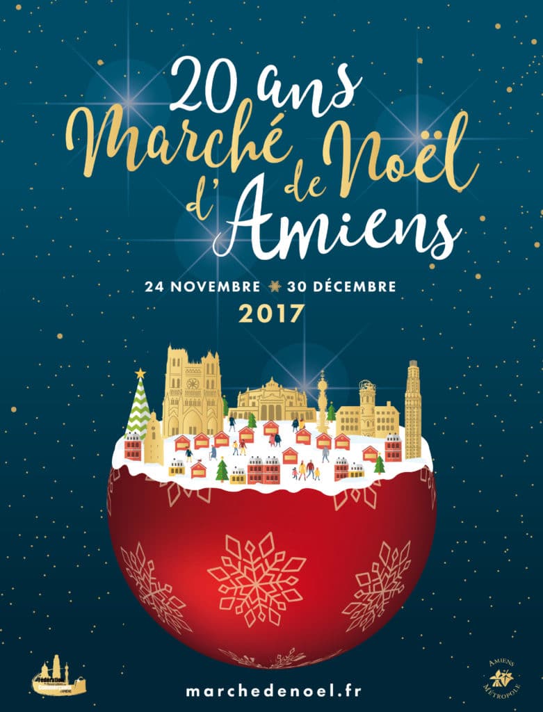 Le Marché de Noël d'Amiens fête ses 20 ans - Presstance